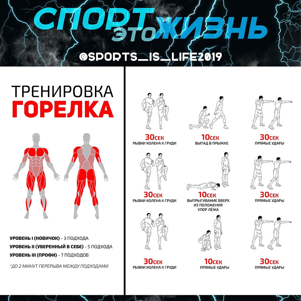 ГОРЕЛКА.Высокоинтенсивная интервальная тренировка (ВИИТ) не только создает метаболическую перегрузку ...