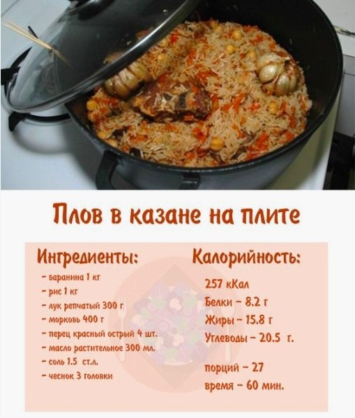 5 рецептов вкусного плова, по традиции сохраняем на стену - 5