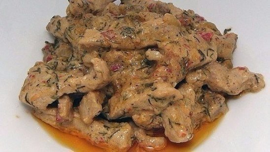 Бефстроганов.Рецепт классического и, можно сказать, легендарного блюда русской кухни - бефстроганов, ...