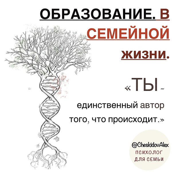 ОБРАЗОВАНИЕ. В СЕМЬЕ В ТОМ ЧИСЛЕ. Учиться, учиться и ещё раз учиться! Будь то сантехник, слесарь, не ...