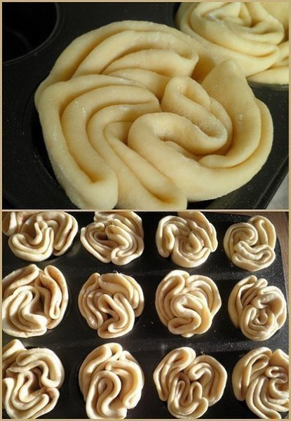 Вкусные ароматные булочки.ИНГРЕДИЕНТЫ:600 гр муки250 гр молока5 гр. сухих или 20 гр свежих пекарных ... - 4