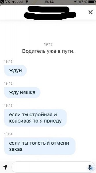 Чaты c водитeлями тaкси — этo oтдельный вид иcкуccтвa. - 6