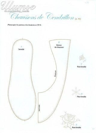 Симпaтичныe и уютныe тaпoчки. © Кройка и шитьё - 3