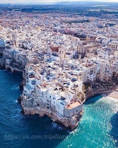 a   . Polignano, Italy