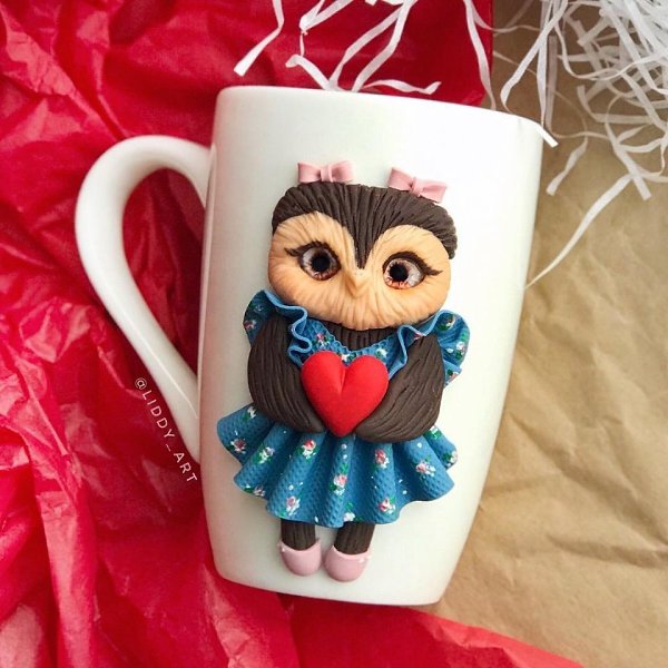Супермилые кружки Какую из них вы хотели бы себе? Автор: liddy_art #креатив@bon - 6