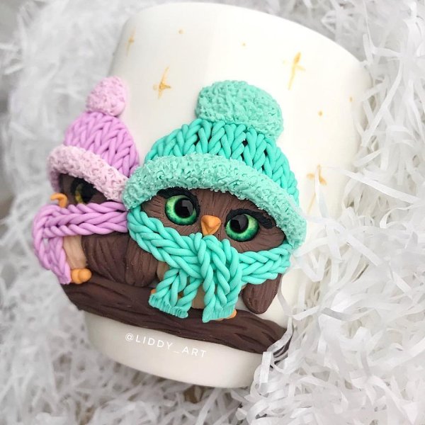 Супермилые кружки Какую из них вы хотели бы себе? Автор: liddy_art #креатив@bon - 4