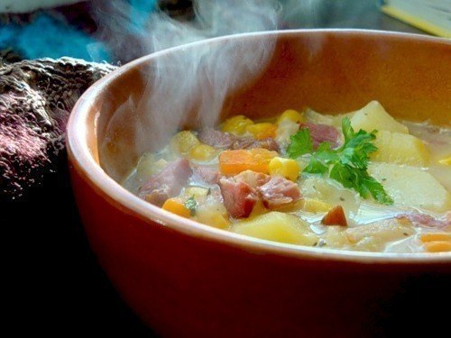 ТОР - 10 ПРОСТО ШИКАРНЫХ ПЕРВЫХ БЛЮД! 1. Вкусный суп с копченостями и кукурузой Ингредиенты: 1-1,5 ...