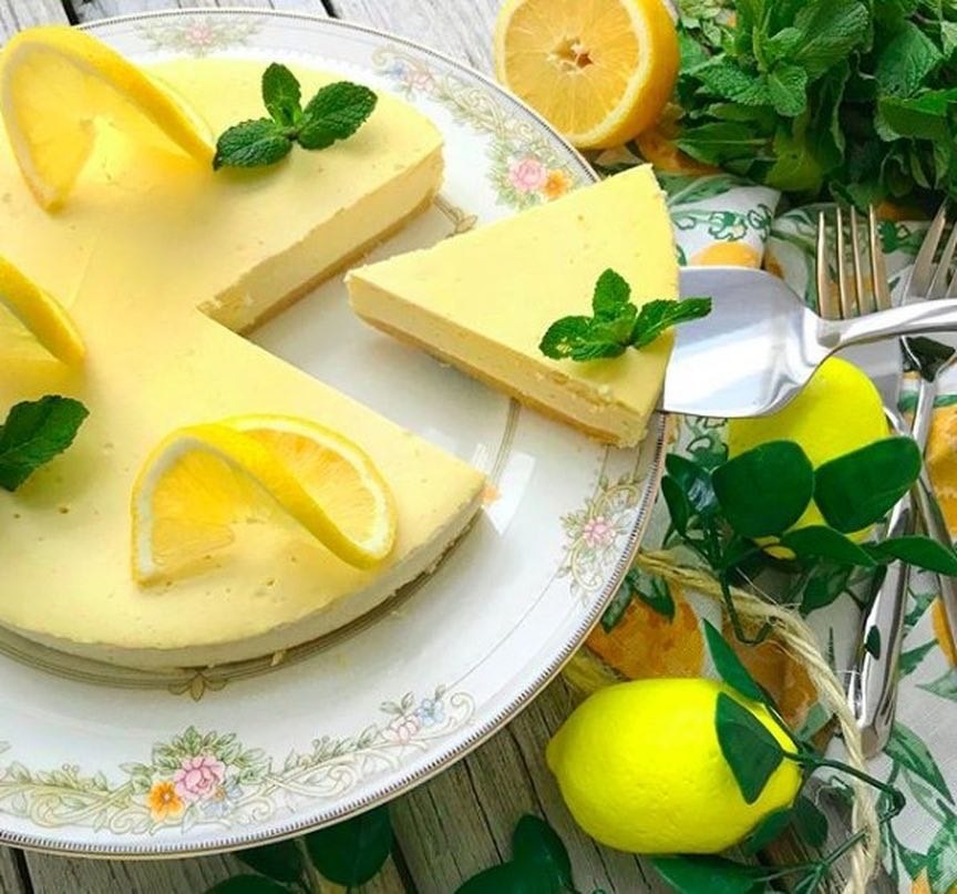 Лимонный пп-чизкейк. Для основы: кукурузная мука 40 гр детское яблочное пюре 60 гр молоко 100 мл ...
