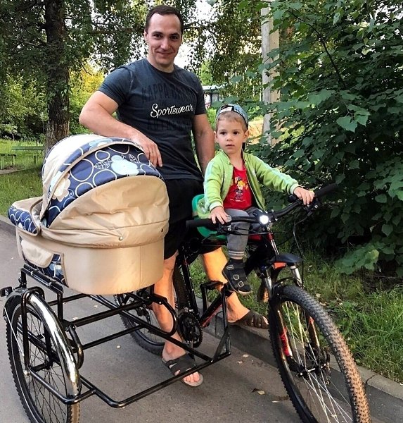 Это здорово, когда у папы и смекалка работает и руки  из правильного места растут