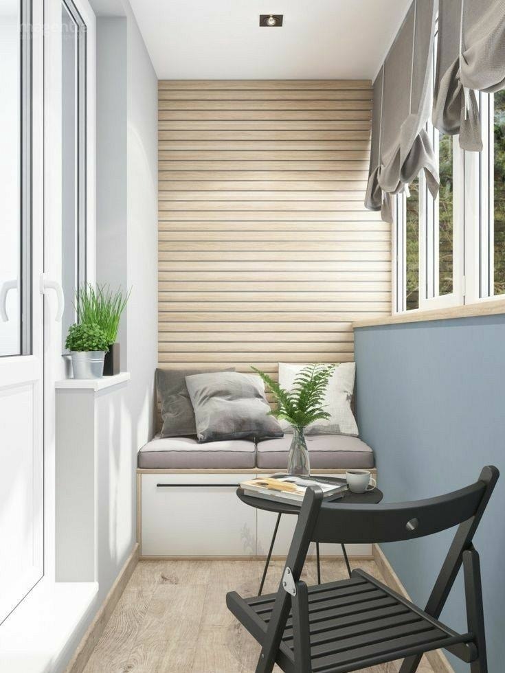 Бaлкон - кaк обуcтроить егo для отдыха. - 8