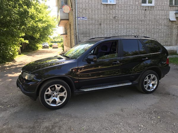 Добрый день! Бмв х5 е53, 2003г., 3.0 бензин 231 л.с. Ат Г.Ковров По кузову есть небольшие нюансы, по ... - 3