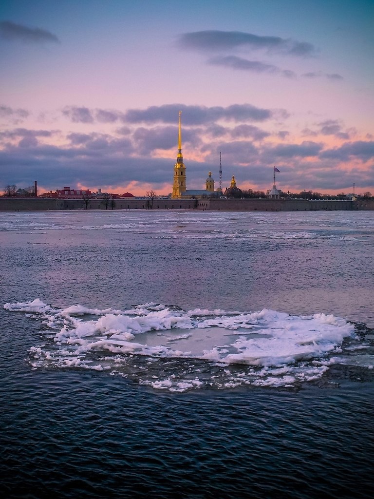 Зима в Петербурге Нева