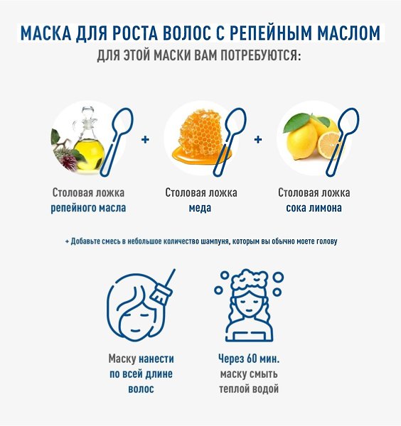 Топ-3 масок для роста волос, которые вы легко сможете сделать и дома. - 3