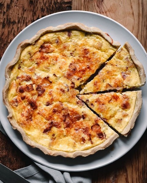 Несладкие пироги на любой вкус.1. Киш с грибами и овощами Ингредиенты:Для теста:Мука — 250 гХолодное ... - 3