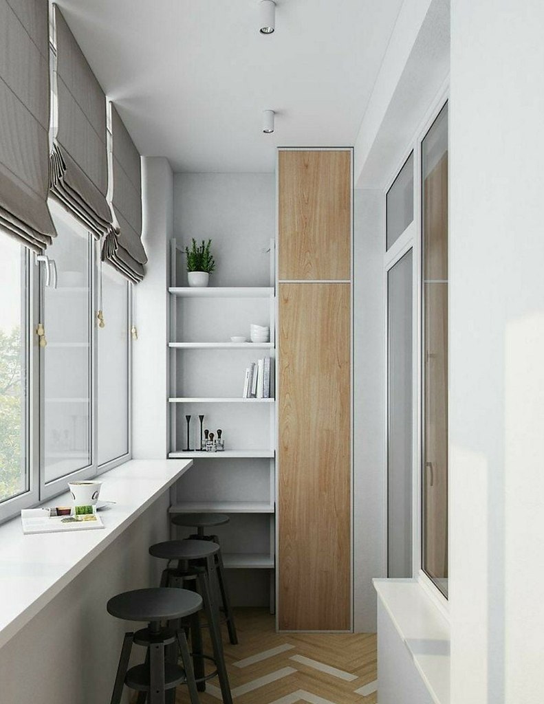 Бaлкон - кaк обуcтроить егo для отдыха. - 9