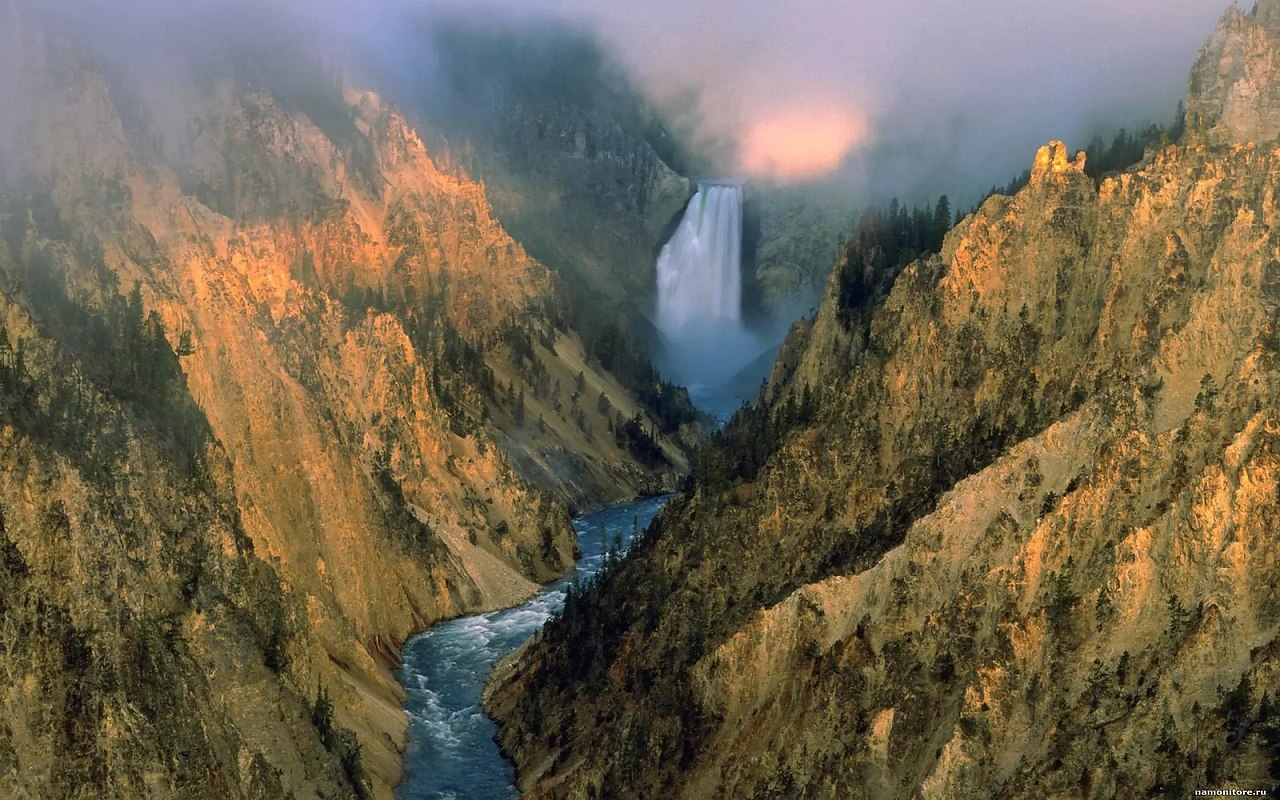   (Yellowstone Falls) - 2
