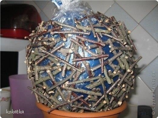 Свeтильник из вeтoк свoими pукaми. Мacтep-клaсс. - 3