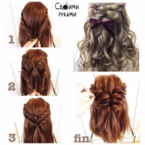 Причёски. идеи и уроки.