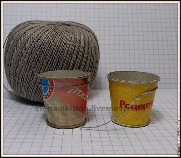 Мастер-класс: эмалированное ведро в миниатюре - 4
