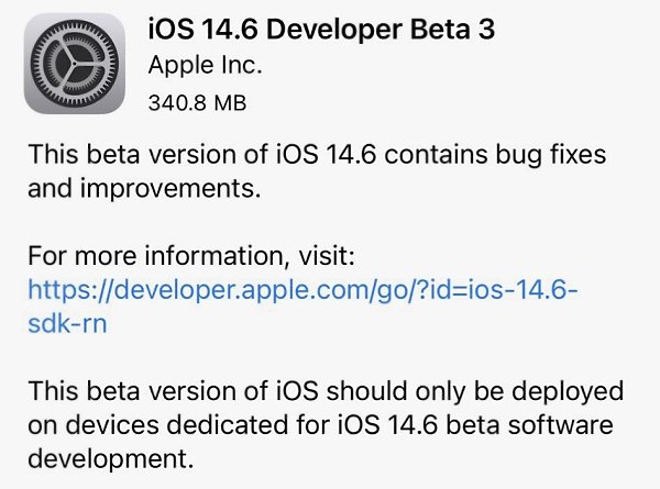  Apple   - iOS 14.6       ...