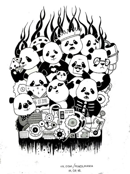 Techno pandas