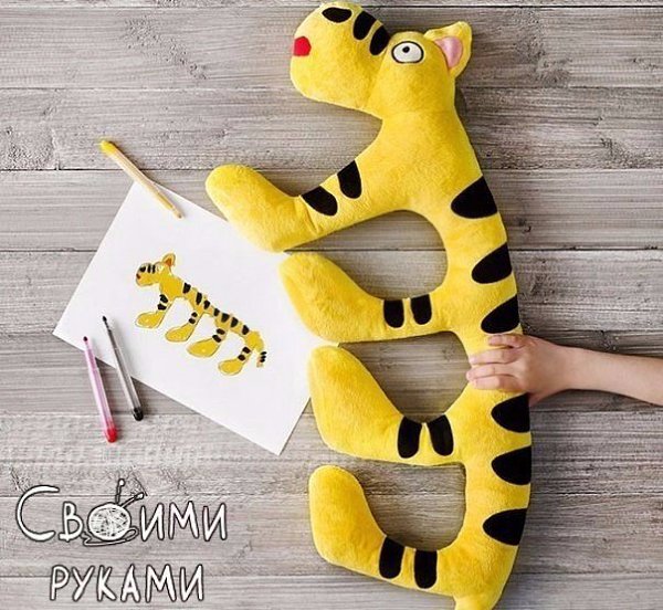 Настоящие игрушки по эскизам детских рисунков - 4