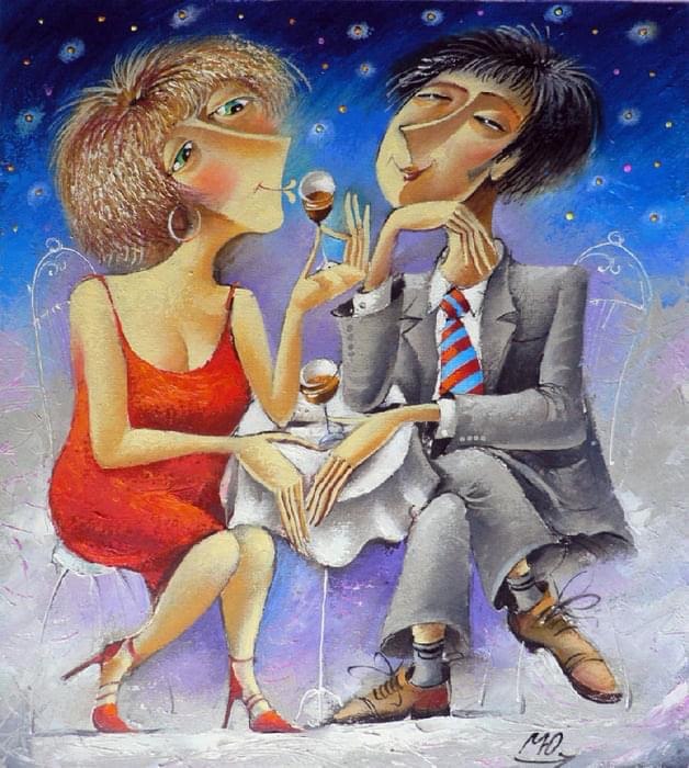 СВИДАНИЕ.- Мужчина, вы тут кого-то ждете?- Жду. Но не вас.- А может быть, все-таки меня?- Почему вы ...