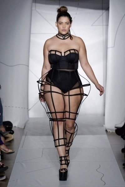 28-летняя Дениз Бидо - модель Plus-size. Остается великолепной в своем весе. Ведь главное - не цифра ... - 3