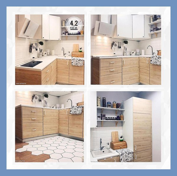 Все о дизайне интерьера.ольшой ремонт в маленькой кухне!