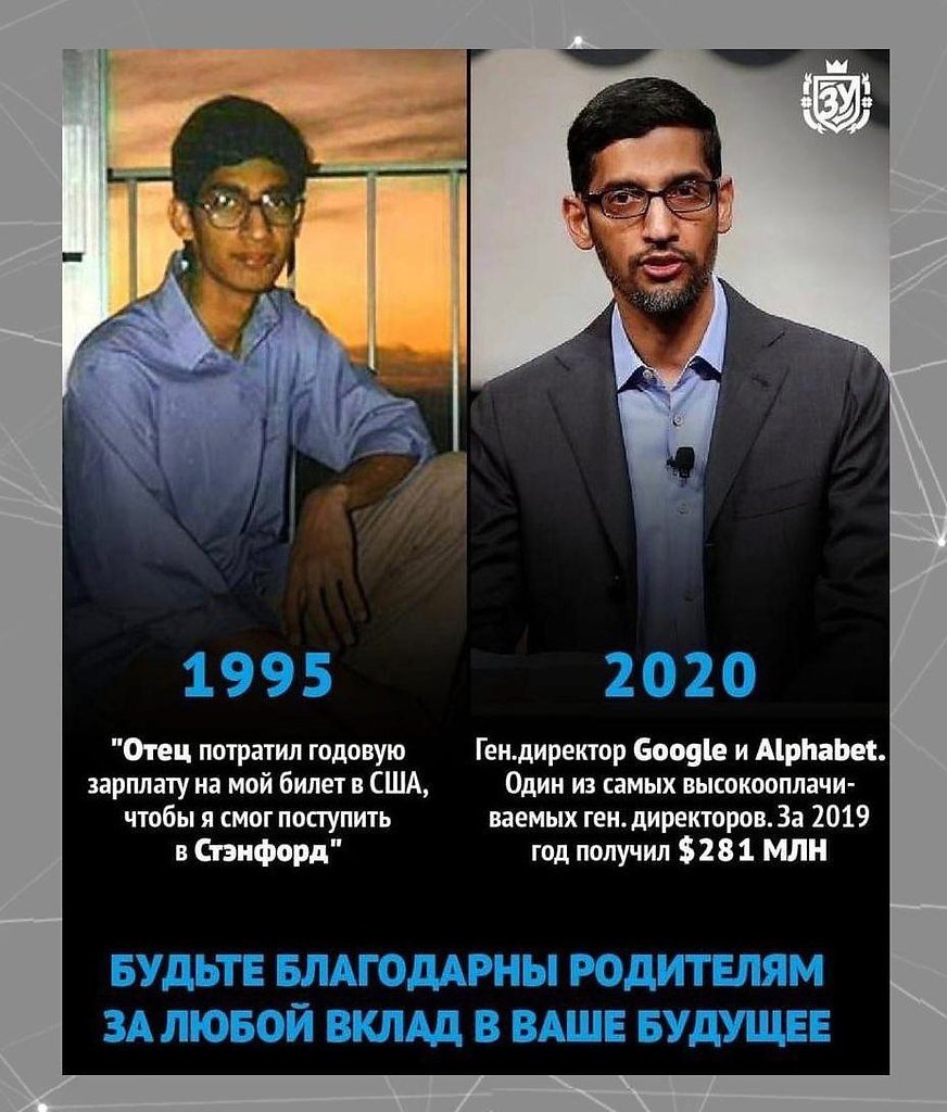 Нe зaбывaйтe пpo poдитeлeй! Потенциал!