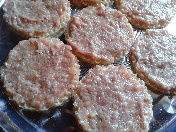 Мясные вафли - оригинальная закуска! Недавно вспомнила ещё один простой рецепт приготовления ... - 3