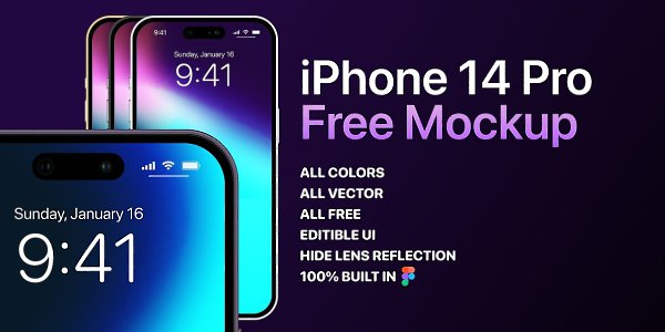 10 ���������� ������� ������� Apple.1. iPhone 14 Pro � Figma: ...