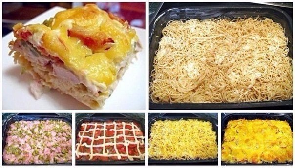 «Макароша». Потрясающе вкусно! Ингредиенты: Яйцо — 3-4 шт. Сливки — опционально Сыр — 150 г Соль, ...