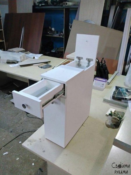 Вот какой удобный шкафчик для ванной комнаты можно сделать самим - 5