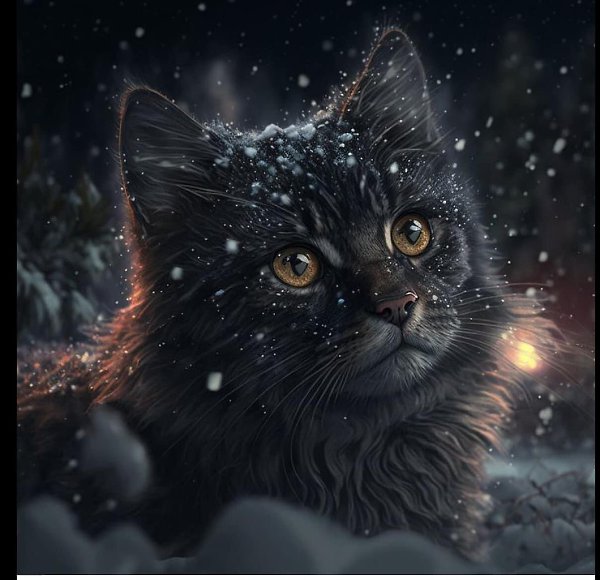 ГОД ЧЕРНОГО КОТА (новогодняя история)."...и вот сейчас, за пять минут до нового года, я хочу ...