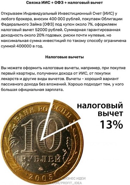 18идей,апyчатьпассивныйдxд.Надо думать, чтоб разбогатеть, но никак не наоборот. - 10