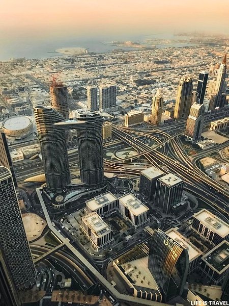 Невероятный вид, открывающийся с самого высокого здания в мире - Burj Khalifa - 3