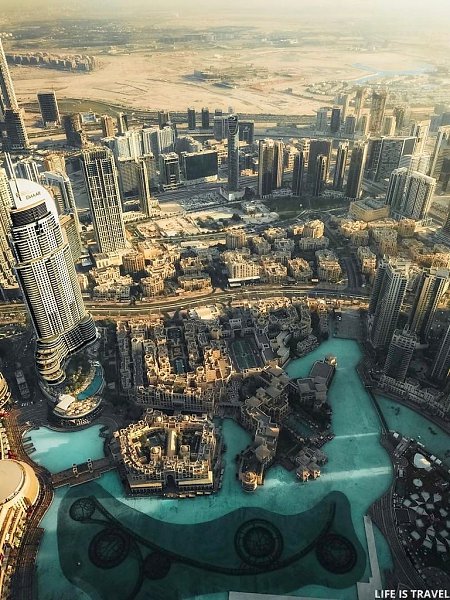 Невероятный вид, открывающийся с самого высокого здания в мире - Burj Khalifa - 4