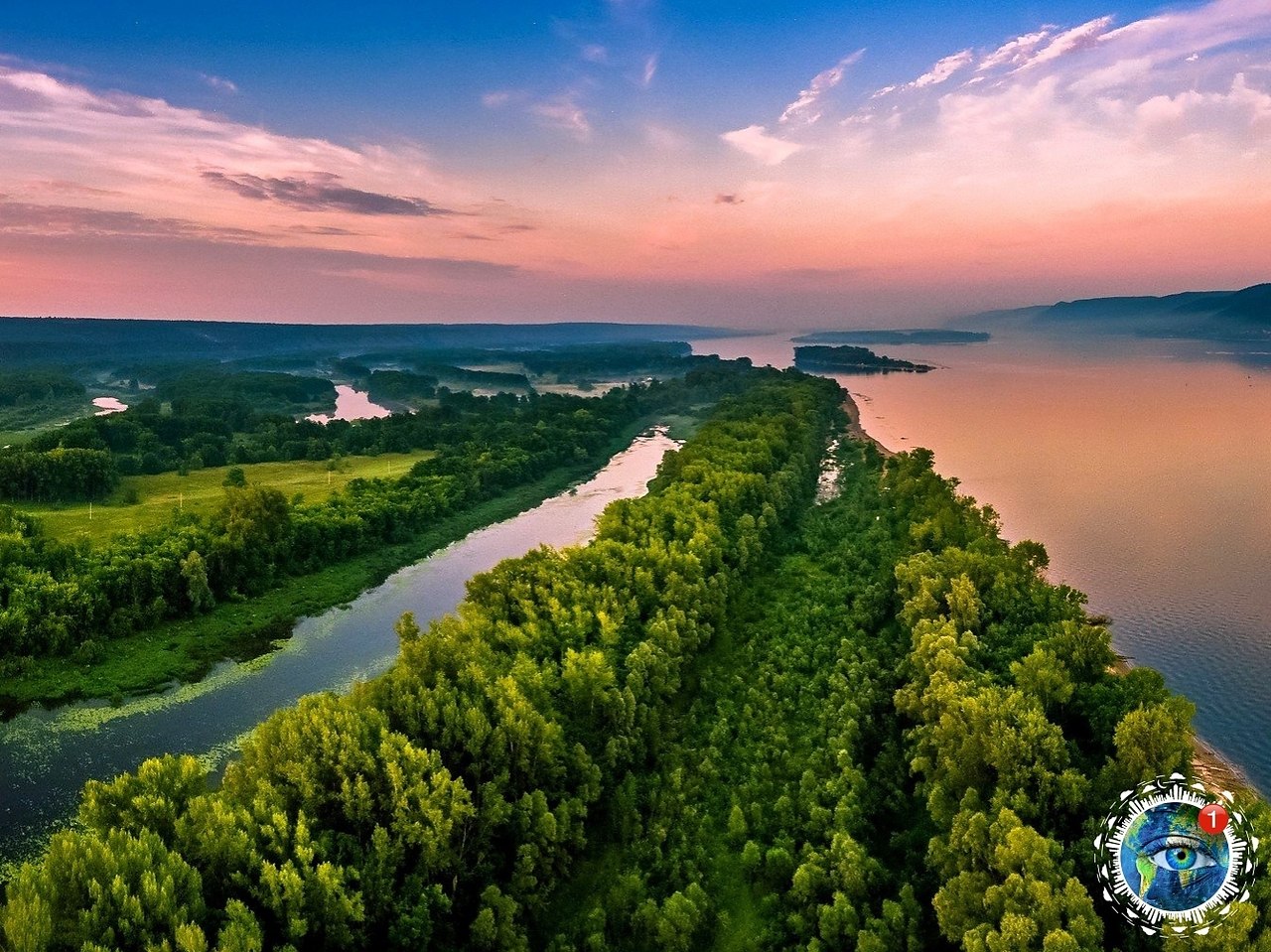 Самарская лука Излучина