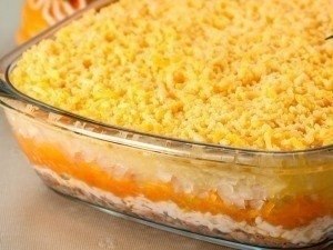 Салат «Мимоза».Вкус этого салата у меня ассоциируется с детством. На многие праздники мы готовили ... - 9