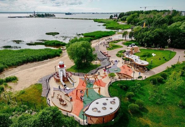 В Кронштадте появится пешеходная набережная, которая соединит парк «Остров фортов» и сквер «Инчхон», ...
