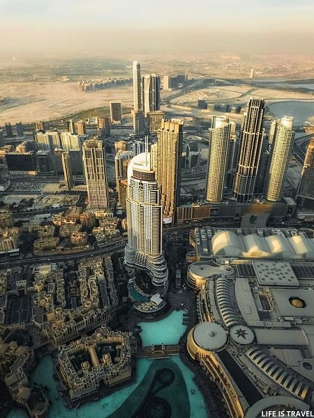 Невероятный вид, открывающийся с самого высокого здания в мире - Burj Khalifa - 2