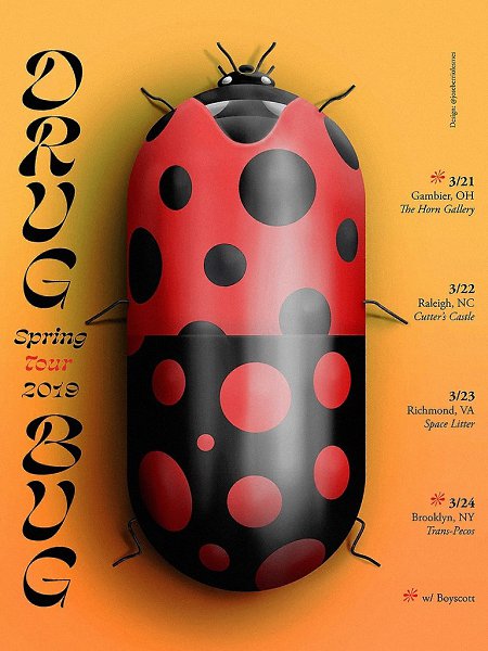 Плакаты Хосе Беррио из Нью-Йорка для вечеринок.#awd_poster via ... - 5