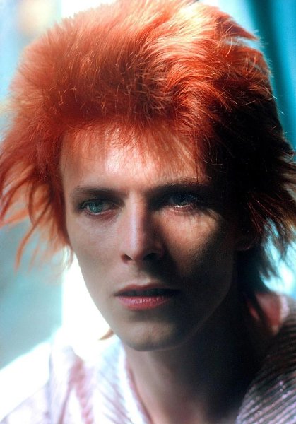 Дэвид Боуи / Зигги Стардаст в объективе Мика Рока, 1972-73 годы. Фото: Mick Rock/Courtesy of the ...