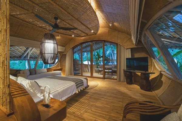 Индонезия , Бали, отель Ulaman Eco Retreat 5*.Малоэтажный комплекс Ulaman Retreat - это не просто ... - 2