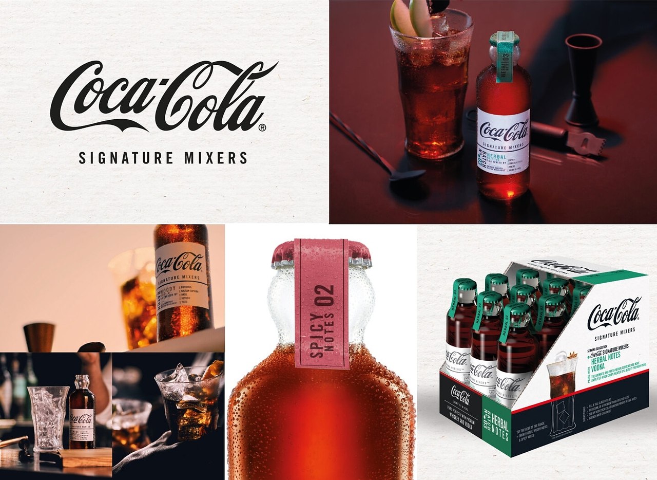       Coca-Cola Signature Mixers.   ... - 8