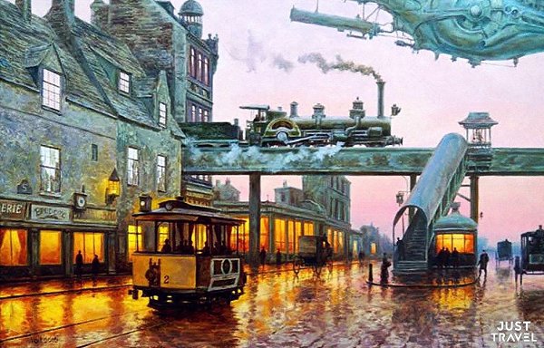 лaбиpинтaх вpeмeни. удoжник aдим oйтeхoвич (Vadim Voitеkhovitch). #art #travel #world - 6