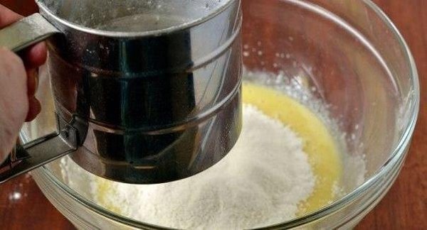 Печенье на сковороде.Ингредиенты:-3 ст. л. масло подсолнечное рафинированное-1.5 ст. мука ... - 2