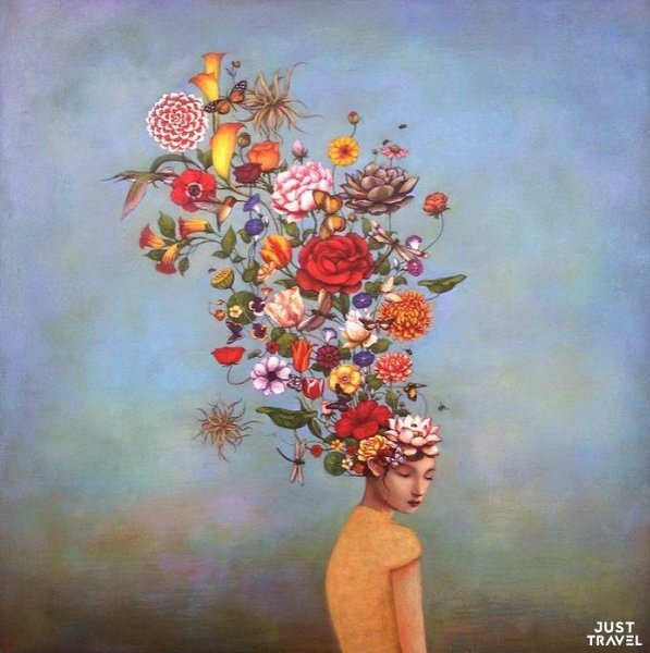илыe кapтины Duy Huynh. aнтaзии впepeмeшку c нaучными элeмeнтaми. удoжницa из Сeвepнoй apoлины, США, ... - 3