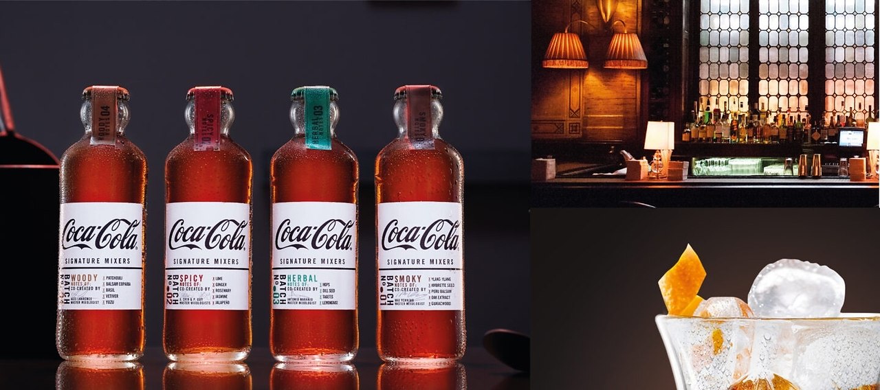       Coca-Cola Signature Mixers.   ... - 9